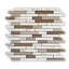 Miami 12" x 12" Marble Linear Mosaic Wall & Floor Tile