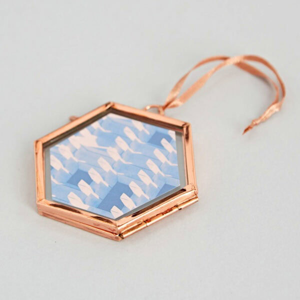 Single Picture Frame Metal Picture Frame, Copper