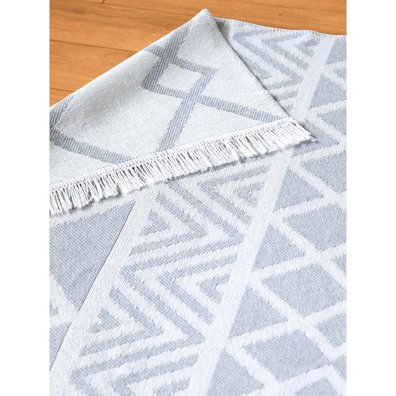 Adorion Cotton Machine Made Indoor / Outdoor Area Rug, Runner 80 x 300cm