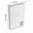 24" Bathroom Wall Cabinet, Soft Close Doors, Float Mounting Design (KD-Packing)