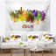 Tapisserie de miami skyline Cityscape-28484498