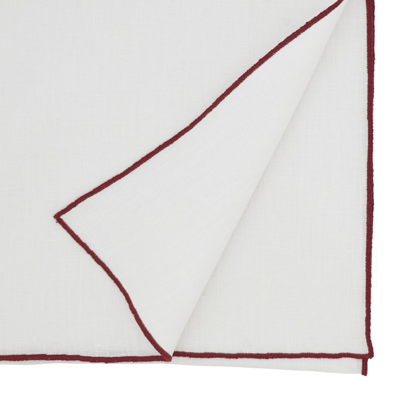 Riggs Dining Linens, Red