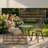 3-Piece Cast Aluminum Outdoor Bistro Set Patio Dining Set with Round Table and 2 Chairs