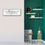  «Thank You For All Ceux I Love», art mural sur toile avec lettres et lignes, 36 po x 12 po