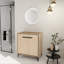 Base de meuble-lavabo 30 po avec deux portes à fermeture douce