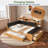 Comfortable Daybed With Trundle, Storage Shelves, Bench, Charging Station And Upholstered Headboard-1429708358