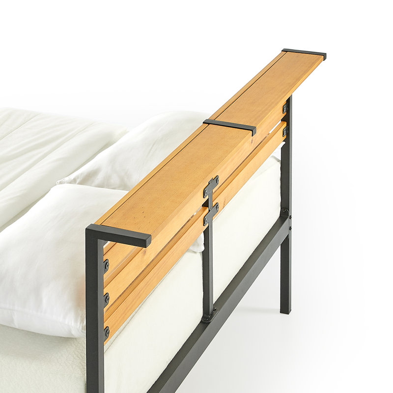 Kasi Upholstered Slat Storage Bed, Queen