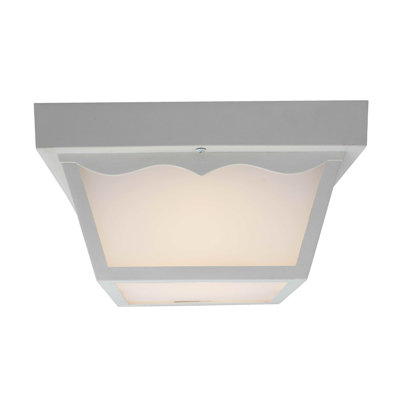 Plafonnier encastré à del simple 10,5 po 1 lumière Hodei