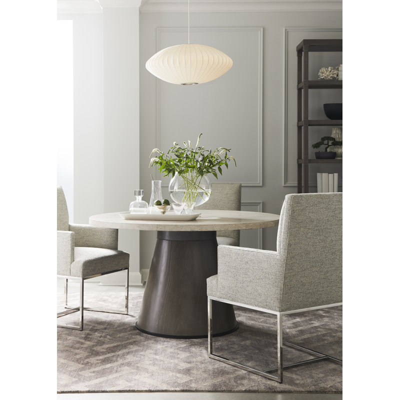 Colton Arm Chair, Polyester Blend Kennelly Snow