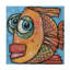 Poisson 6 par Tim Nyberg - peinture sur toile tendue-1211196573