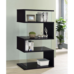 *different color than stock image* Athiya Geometric Bookcase