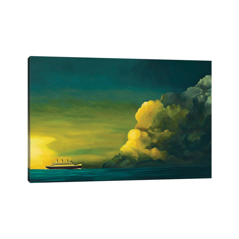 Uncertain Outcome by Ross Jones - Wrapped Canvas Painting, 20.32 cm H x 30.48 cm W