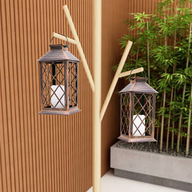 Foreala Brown Low Voltage Solar Powered Integrated LED Step Light