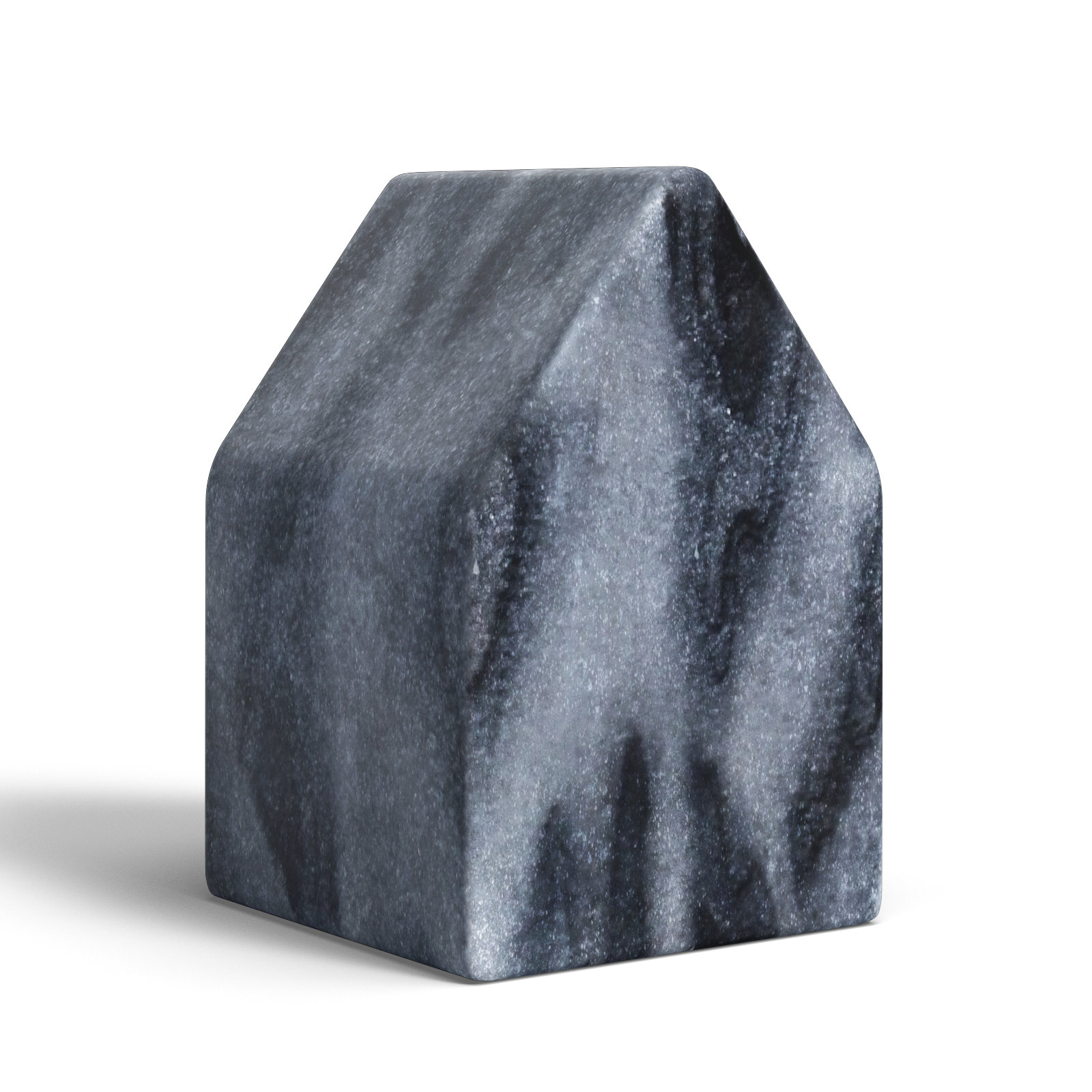 Adalynn Genuine Marble Sculpture, 3" H x 2" W x 2" D, Gray