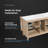 OVE Decors Solas 60 In. Double Sink Freestanding Sahara Birch Bathroom Vanity With White Engineered Stone Top-121369877-121369878