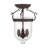 Husman Glass Semi Flush Mount-16518440-16518436