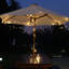 Swartz 1000cm LED Solar Powered 100 - Bulb Fairy String Light