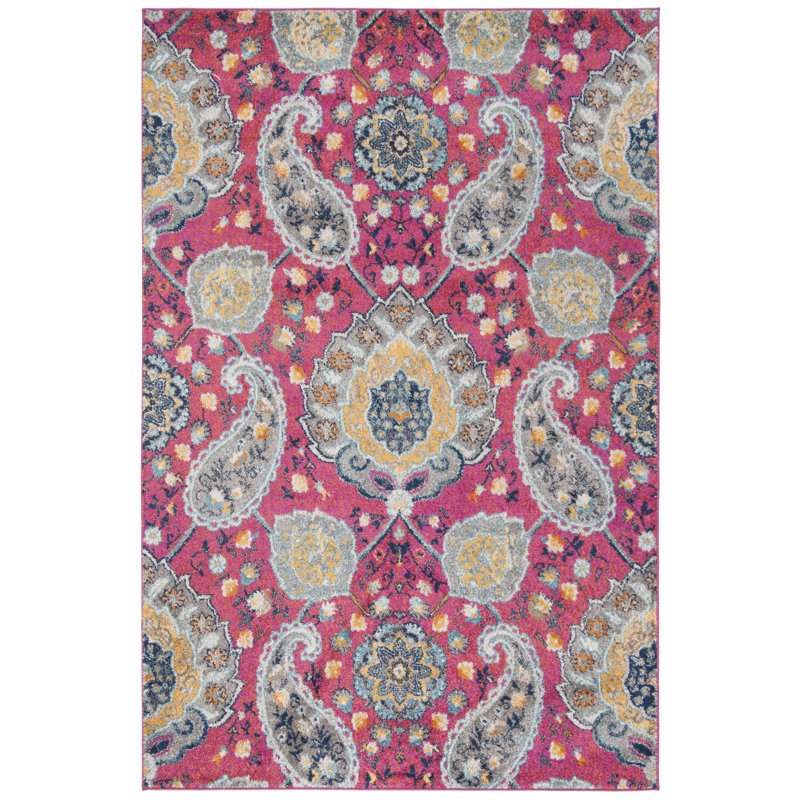 Wisner Paisley Area Rug, Rectangle 155 x 229 cm
