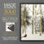 «Christmas Holiday Art», impression encadrée - bois massif-2133100839-2133100837