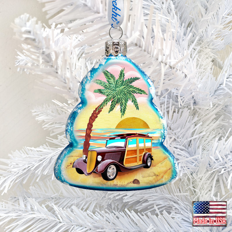 Keepsake 3'' Handmade Wood Holiday Shaped Ornament