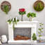 Arrangement floral très grand dans un vase