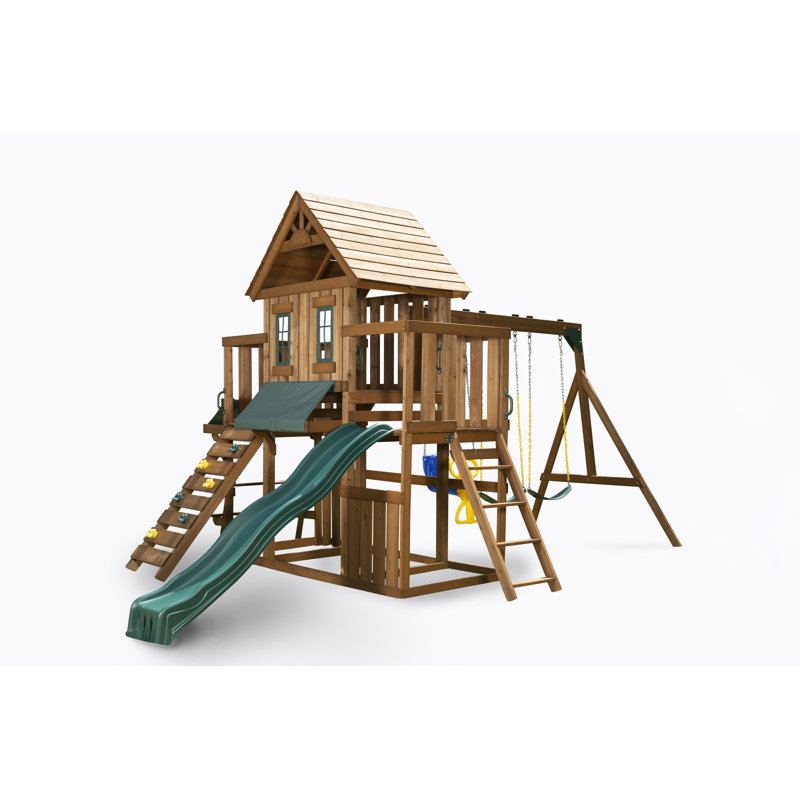 Winchester Wood Complete Swing Set