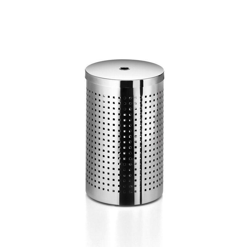 Complète la poubelle à panier, Acier inoxydable, H 21,3 po x l 12,2 po x P 12,2 po