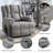 Dual Motor Heat Massage Infinite Position Up To 350 LBS Electric Power Lift Recliners With Power-Remote, Medium-Firm And Heavy Duty-1988930876