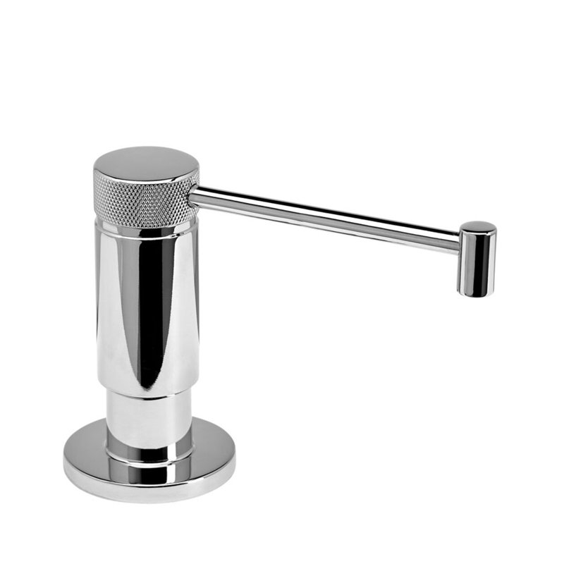 Industrial Soap/Lotion Dispenser - Extended Spout, Chrome