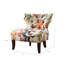 Versatile Den Accent Chair With Cover And Legs Balcony Attached Cushion