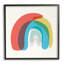 Abstrait arc-en-ciel asymétrique avec arches asymétriques par Daphne Polselli, impression sur toile sans cadre-61967665-62047290