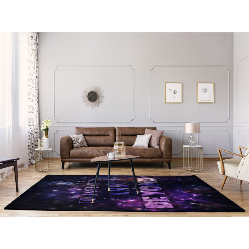 Tapis à l’infini en poly chenille, Rectangle 8 pi x 10 pi
