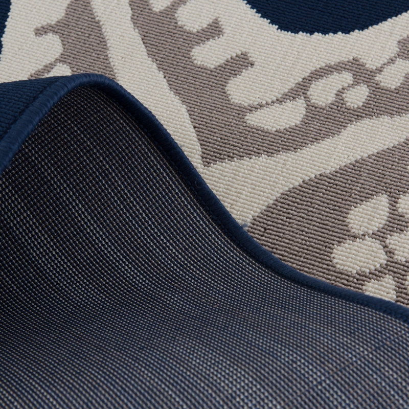 Tapis bleu marine Castano, Rectangle 6 pi 7 po x 9 pi 6 po