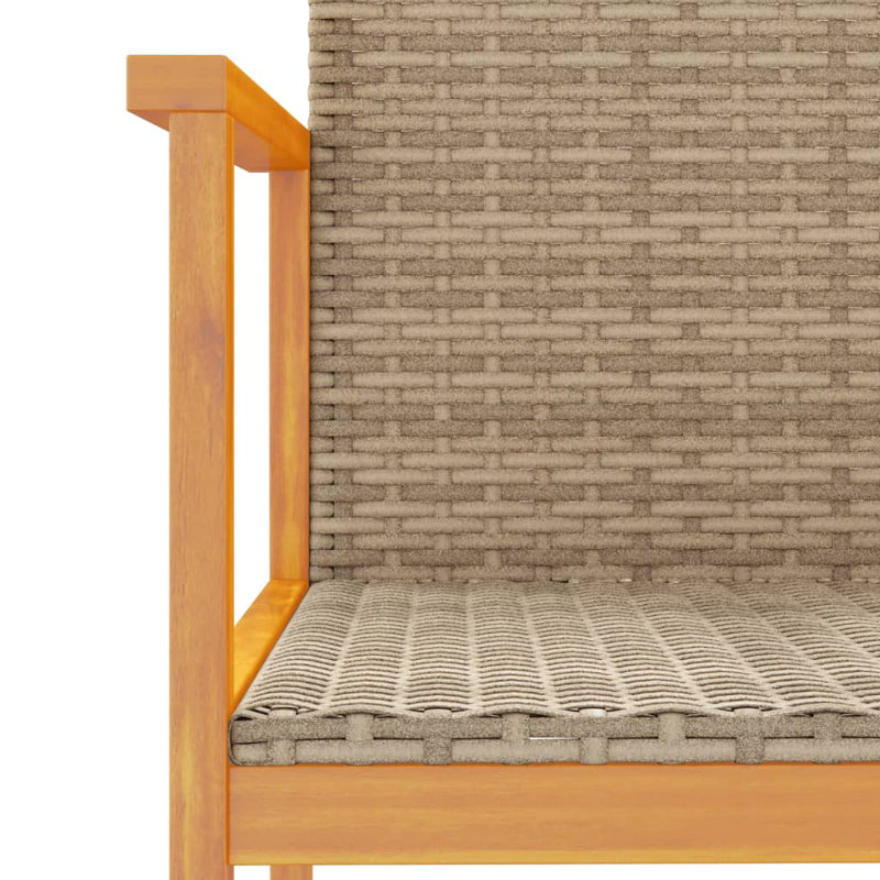 Oishee Outdoor Lounge Chair, Beige