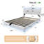 Upholstered Velvet Lift Up Storage Bed-609358650-609358645