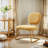 Striking Armless Accent Chair-1360967144
