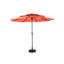 Parasol polyvalent à inclinaison automatique avec construction robuste pour patio et bord de piscine-1805388045