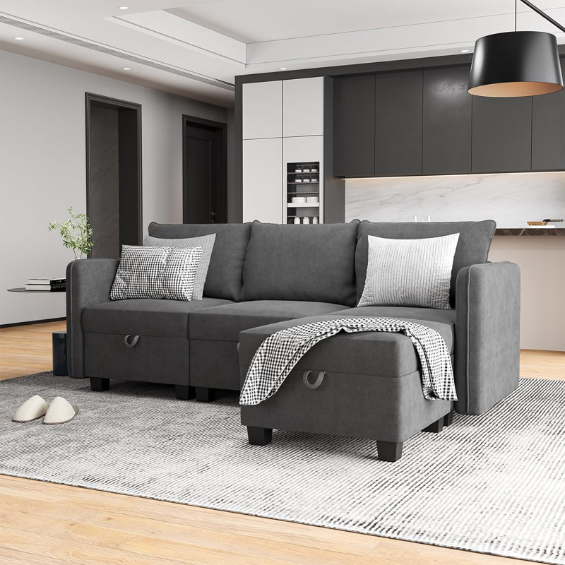 Canapé modulaire 3 pièces Jemiya