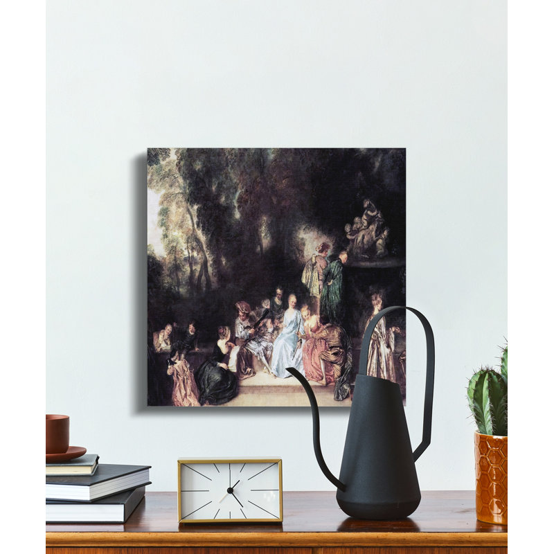 Pledger Wrapped Canvas Print Set, 14x14