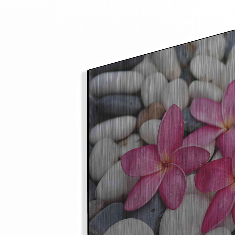 Art mural en métal Luxe Shintai II, H 12 po x l 12 po 