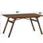 Table de salle à manger noyer 1pc