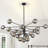 Kyiesha 21 - Light Dimmable Modern Linear Chandelier Sputnik Chandeliers Dining Room Chandelier