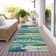 Aleighna Area Rug with Non-Slip Backing