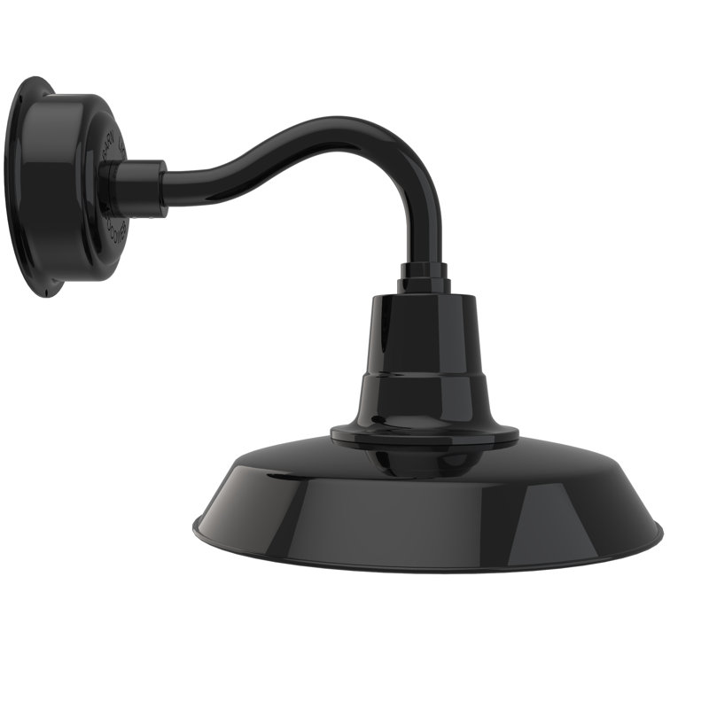 Appliquee à bras 1 lumières Destinee, Noir, H 13,53 po x l 14 po x P 29 po