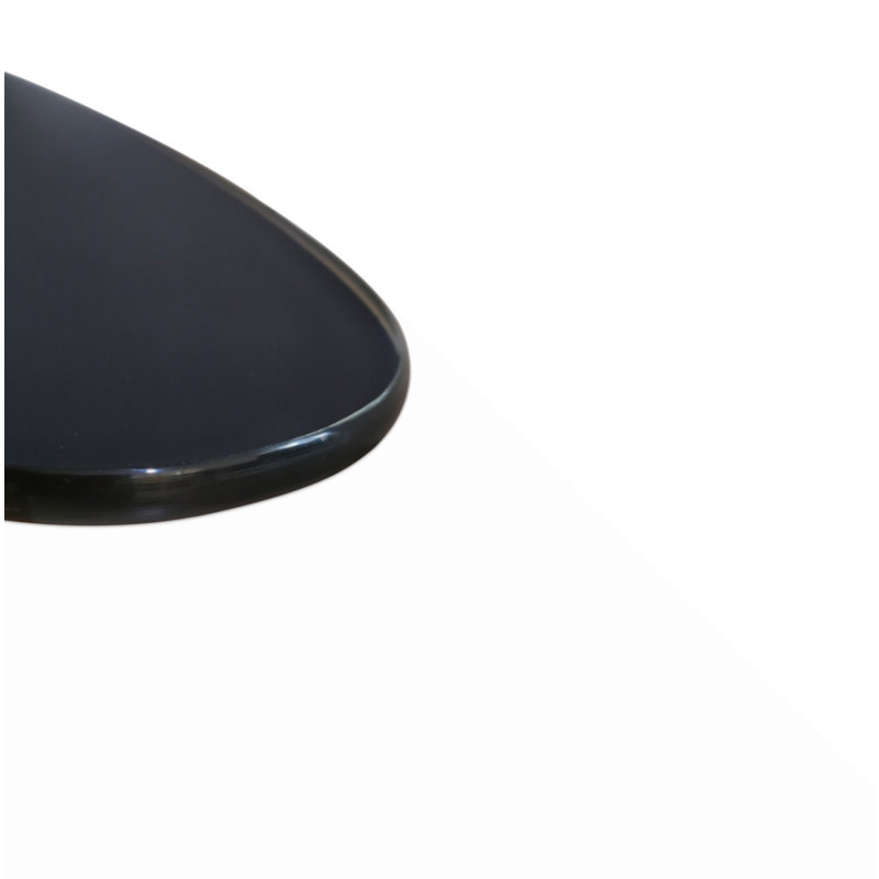 Adjustable Height Tempered Glass Table Desk Table With Lockable Wheels(Adjustable Range 24.2 "~32.7 ")
