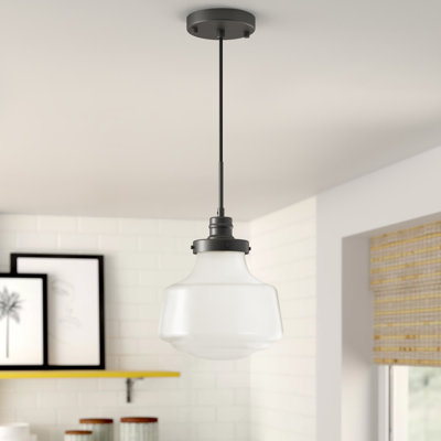 New Hartford 1-Light Adjustable Schoolhouse Pendant