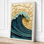 Crested Wave Coastal - Wrapped Canvas-2042678709-2042678714