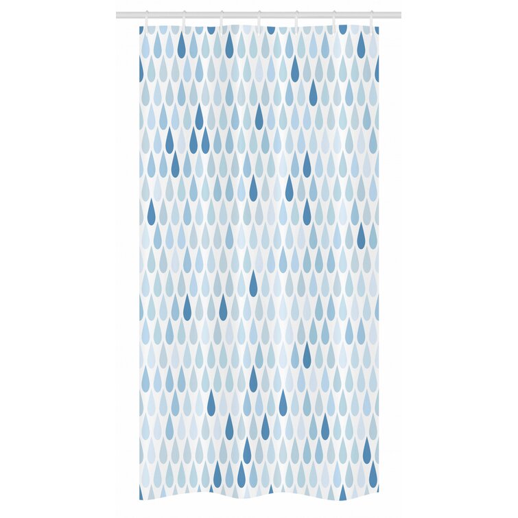 Geometric Shower Curtain with Hooks Included