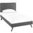 Modway Ruthie Platform Bed with Round Splayed Legs-38411032-38411033
