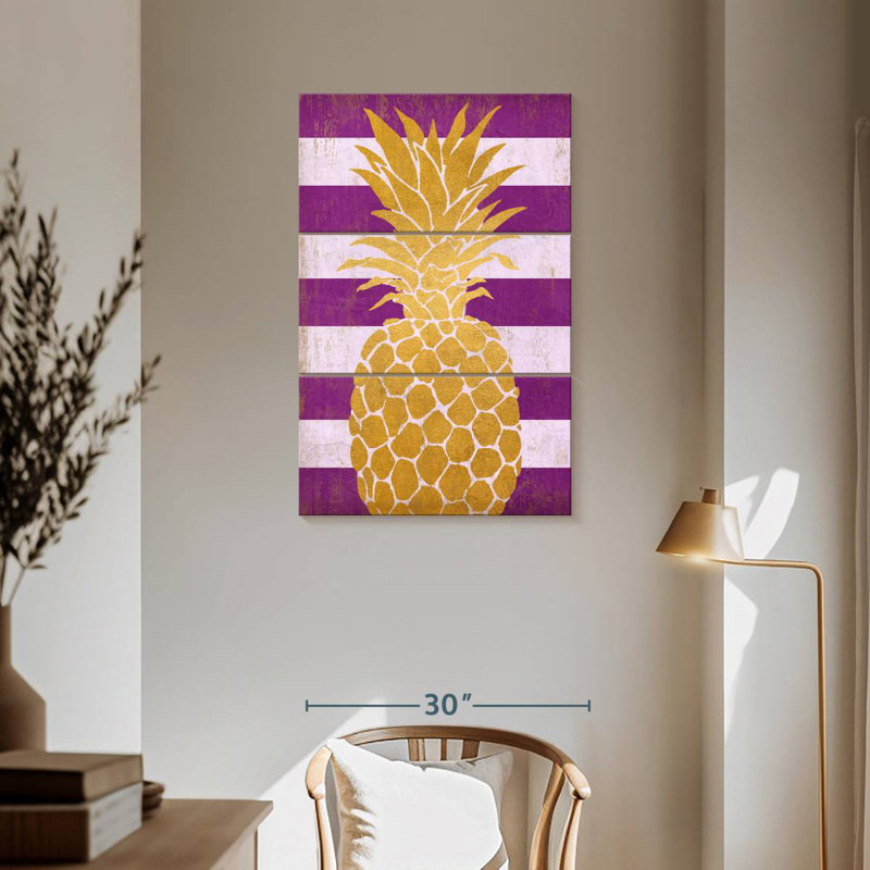 Couleur ananas Gold Coast, H 57 po x l 36 po